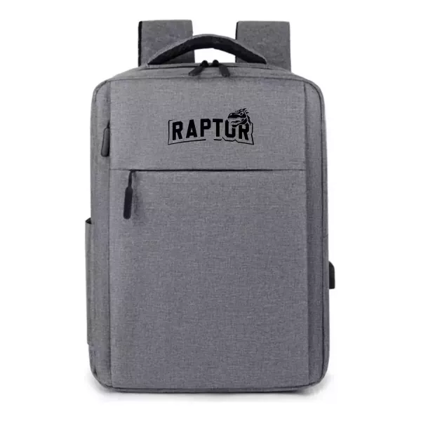 Mochila Raptor c/USB p/carga multiples bolsillos