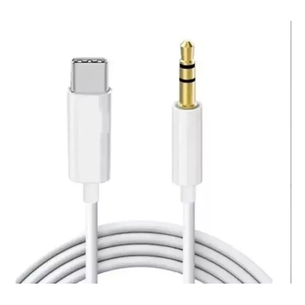Cable adaptador TIPO C a 3.5PLUG auxiliar audio