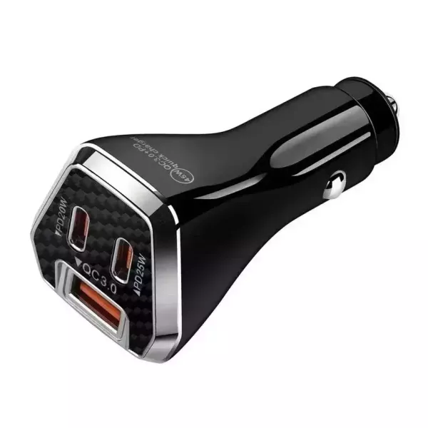 Cargador para auto Time 3.1A c/ 3 entradas