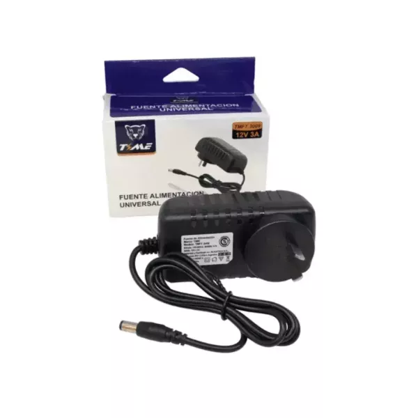 Fuente de alimentación universal 12v 3a