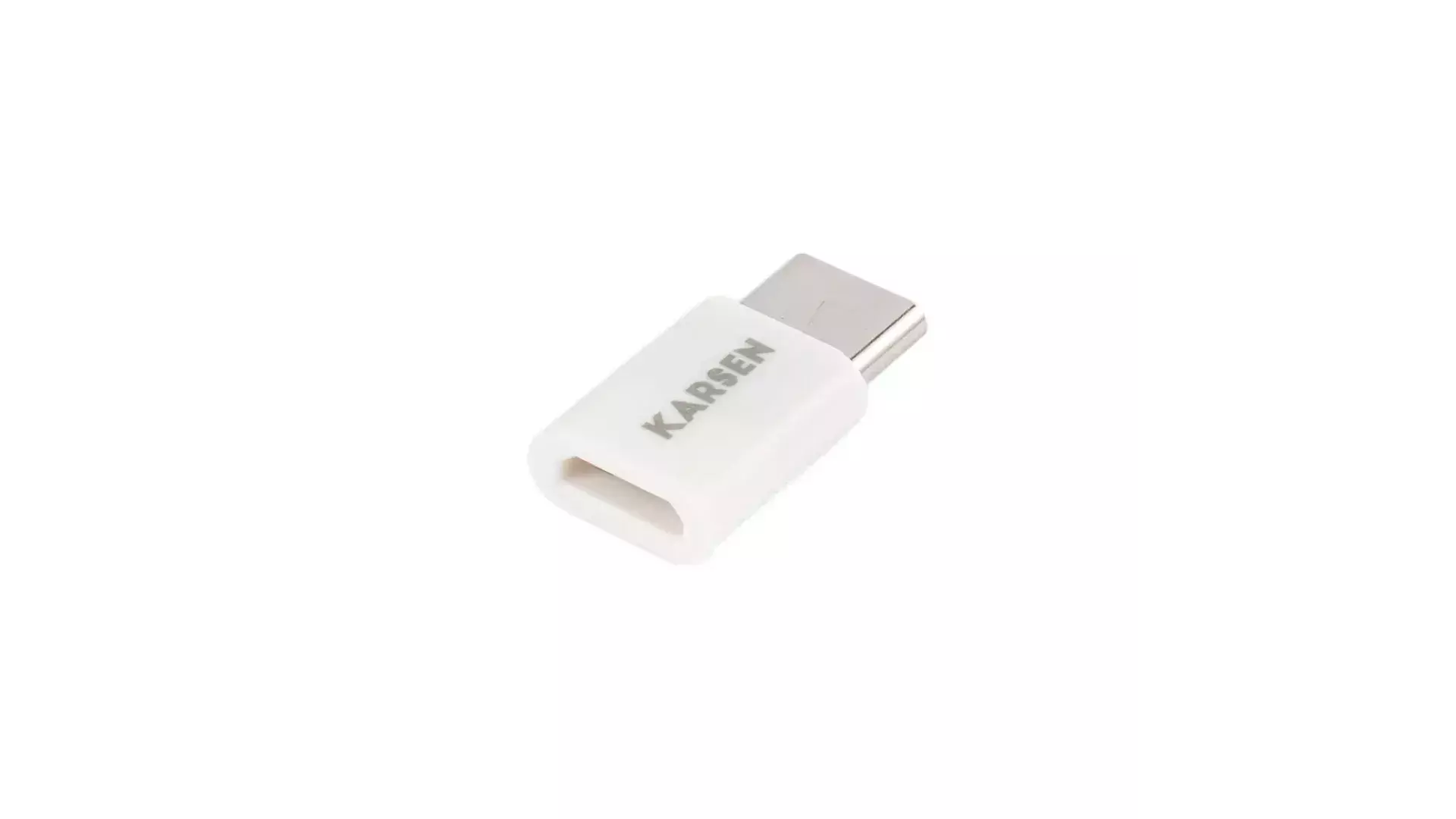 Adaptador Micro Usb A Tipo C Blanco Karsen