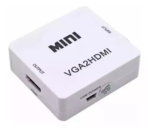 CONVERSOR ACTIVO MINI VGA2HDTV ENTRADA VGA SALIDA HDMI