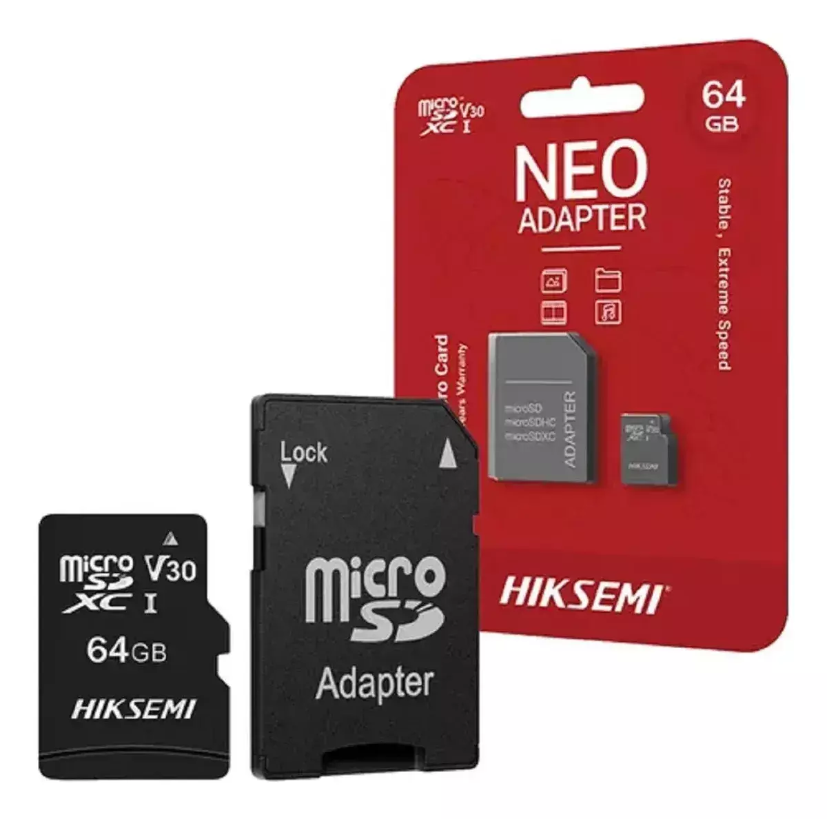 Memoria micro SD 64 GB HISKEMI Neo Adapter
