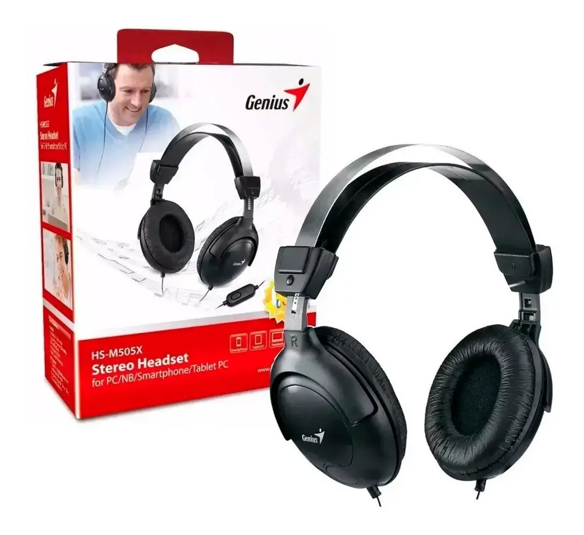 Auricular Genius 505X Con Microfono