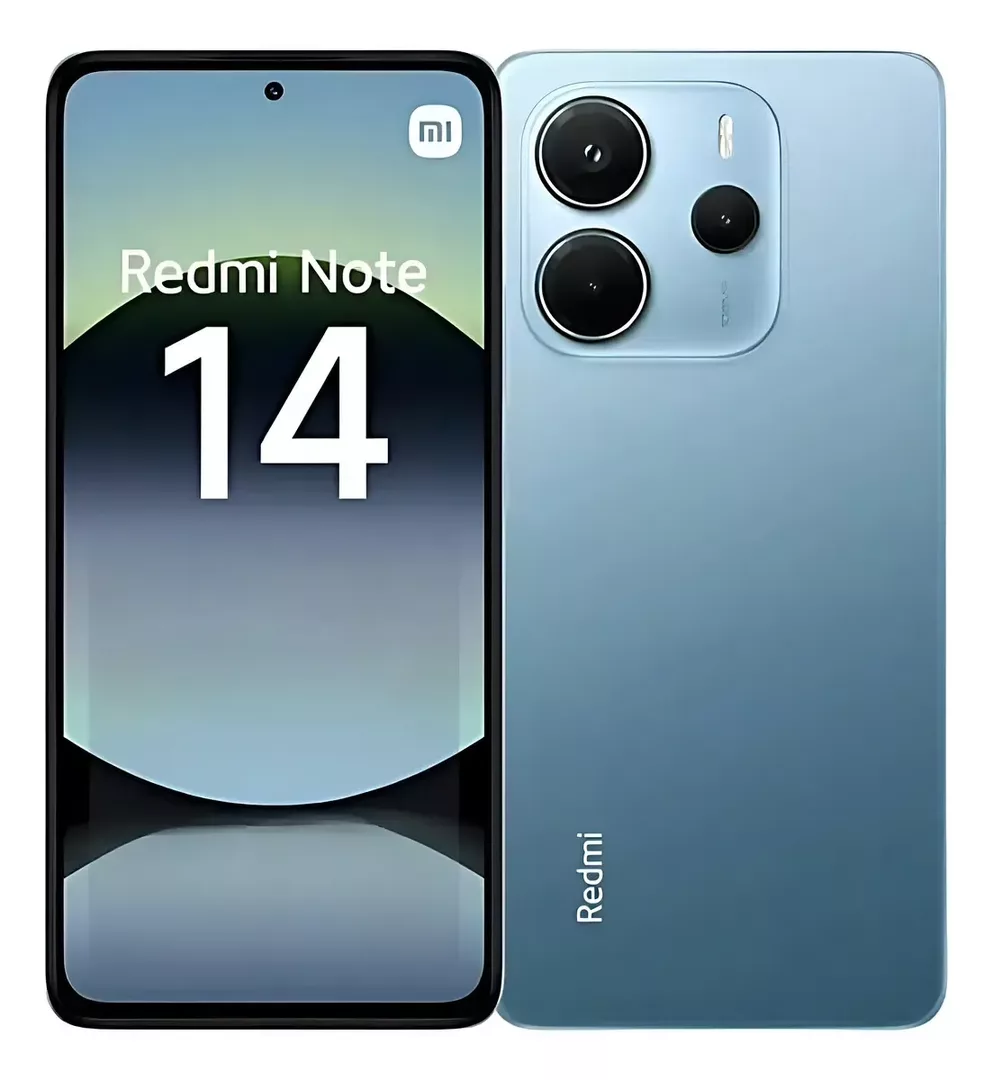CELULAR XIAOMI REDMI NOTE 14 4G 6/128GB Azul