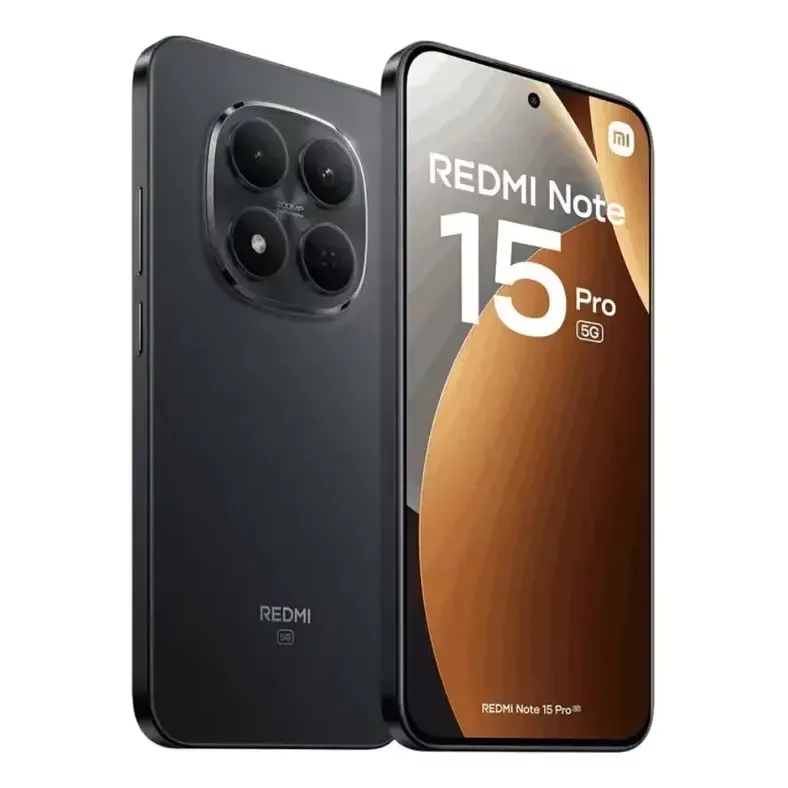 Celular Xiaomi Redmi Note 15 Pro 5g-8 RAM-Negro-256gb