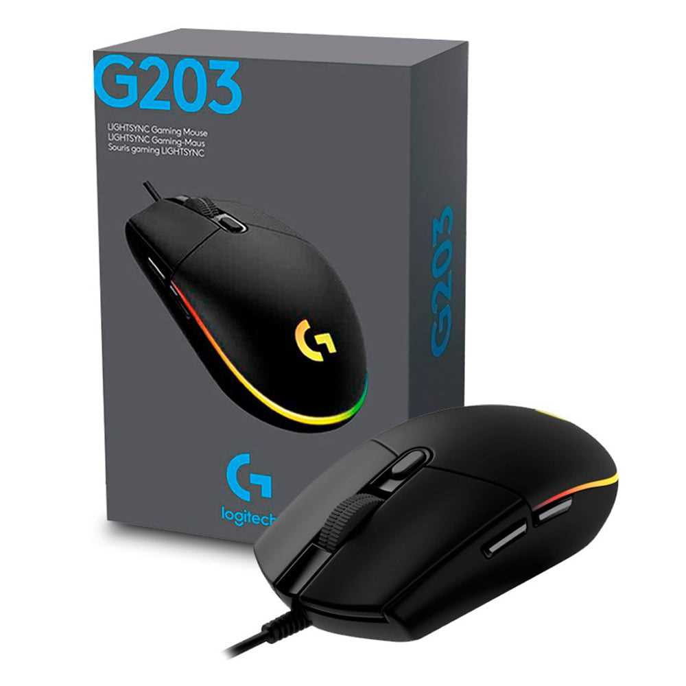 Mouse Logitech G203 Lightsync Gaming