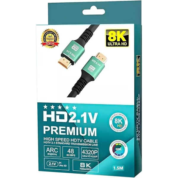 Cable HDMI 8K 1.5Metros