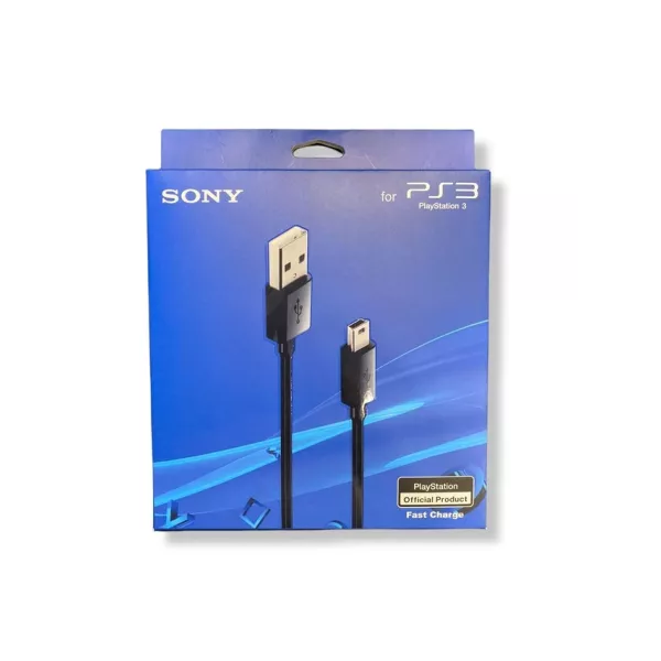 Cable de Carga Joystick PS3 1.5 METROS