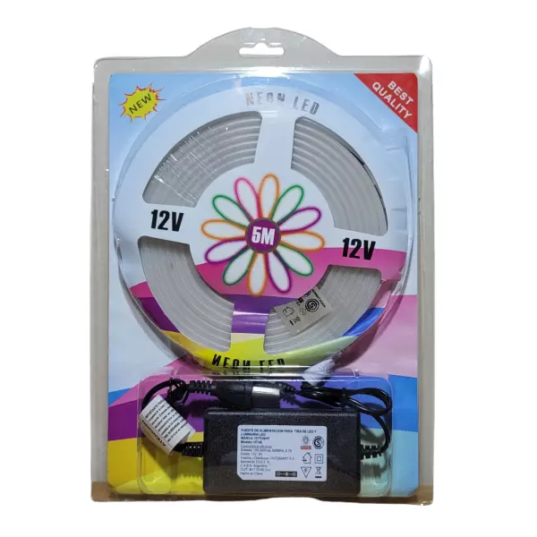 Tira Led RGB Neon 5 Metros