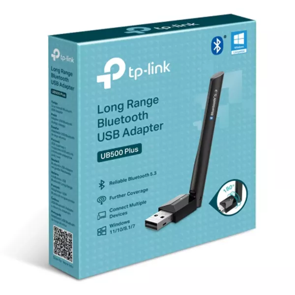 TPLINK ADAPTADOR BLUETOOTH 5,3 (UB500 PLUS) 180GRADOS