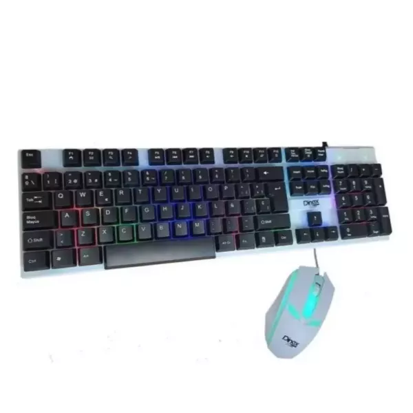 TECLADO Y MOUSE KIT DINAX XTREME SERIES RETROILUMINADO -  MAYADO DX-XTM317